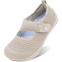 BARERUN Womens Barefoot Walking Shoes Adjustable Wide Diabetic Shoes Breathable Zero Drop Sneakers for Wide Width Arthritis Edema Feet Nursing Shoe Indoor Outdoor