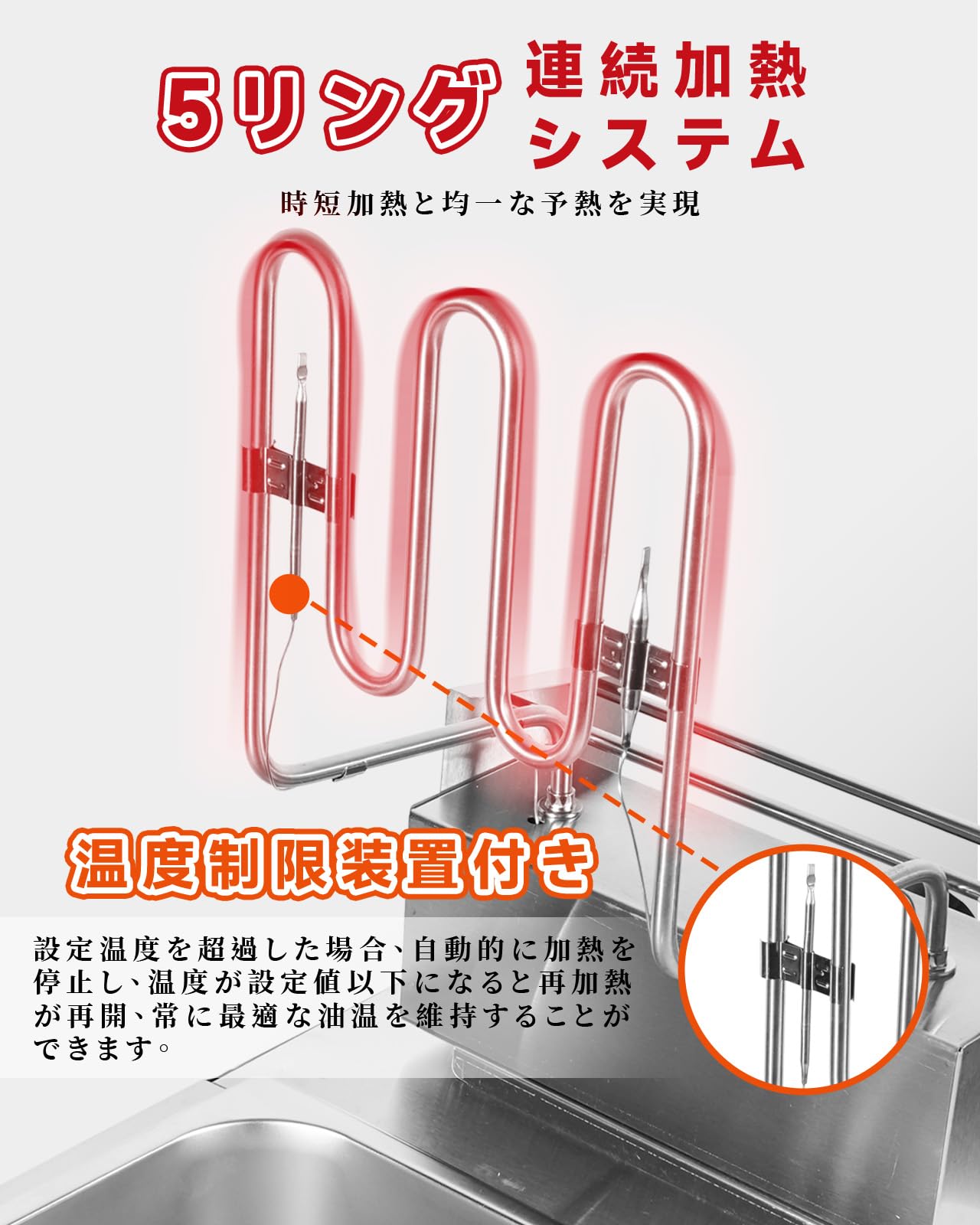 Amazon.co.jp: Savorix 電気フライヤー 業務用 油揚げ機 6L大容量 温度