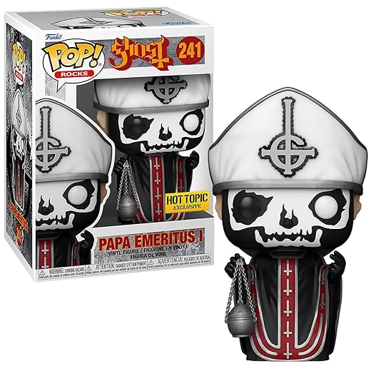 Funko Pop Rocks! Ghost #241 Papa Emeritus I Exclusive