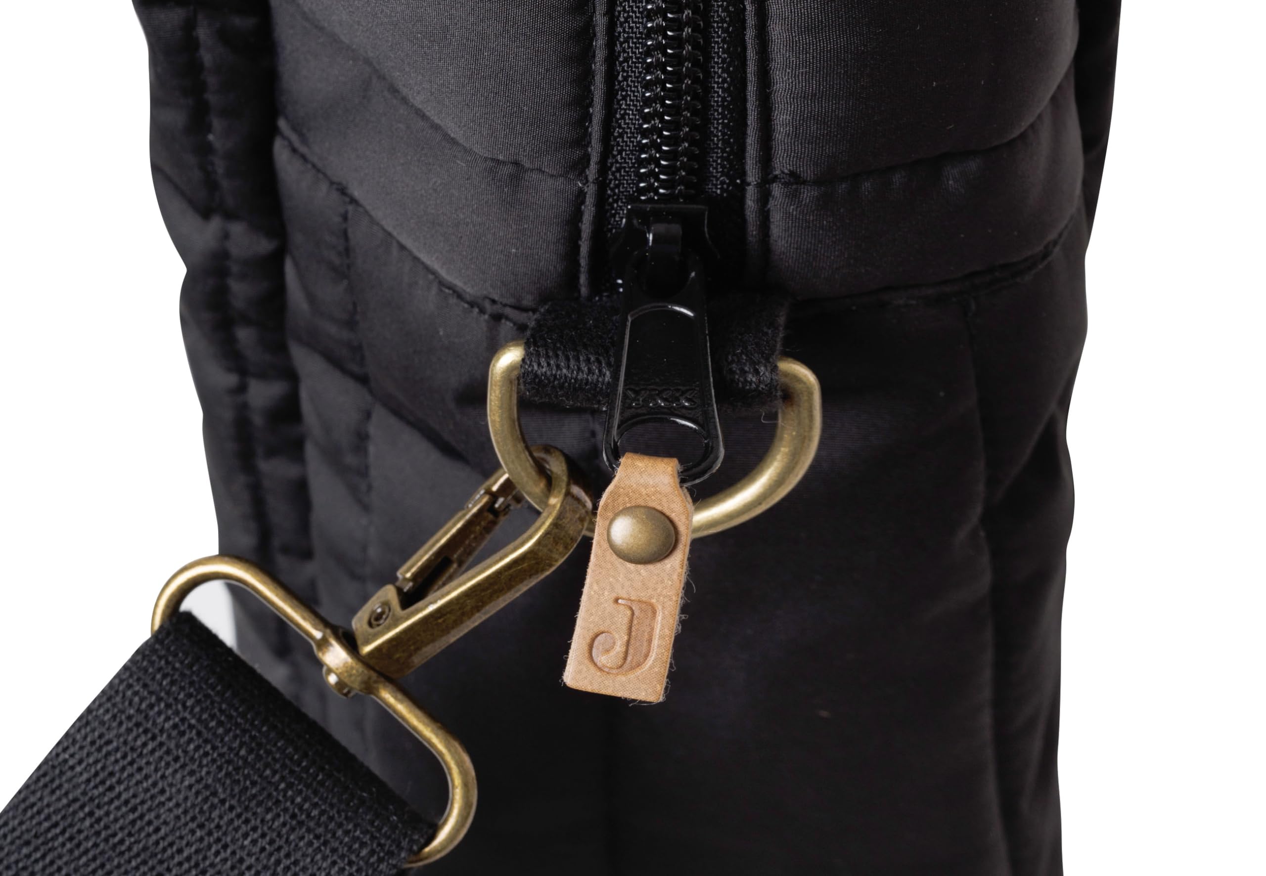 Jollein Sac à langer Puffed Moos Noir Imperméable Multifonctionnel
