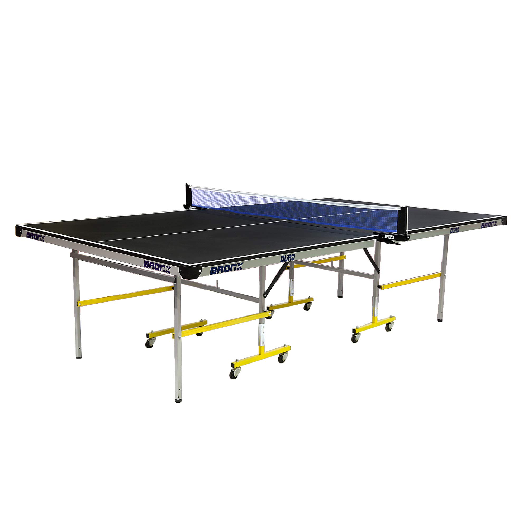 Bronx Duro Table Tennis Table with 18 mm Both Side Laminated Black top and 50 mm Wheel (2 Table Tennis Table bat, 3 Table Tennis Table Balls and Table Tennis Table Cover) (B07YHYFN1Z) Amazon Price History, Amazon Price Tracker