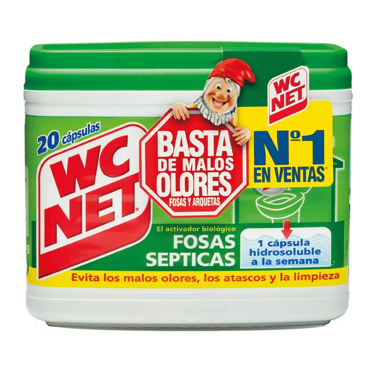 Abflussreiniger für Klärgruben 20 Beutel 360 gr. 2er-Pack