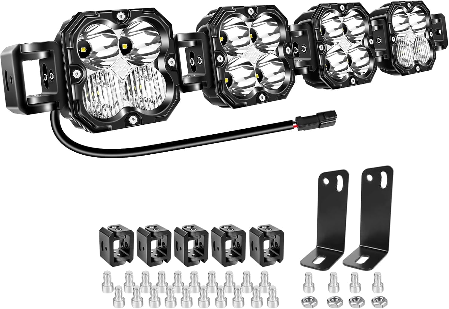 YOJZMA 24in 120W White LED Off-Road Light Strip