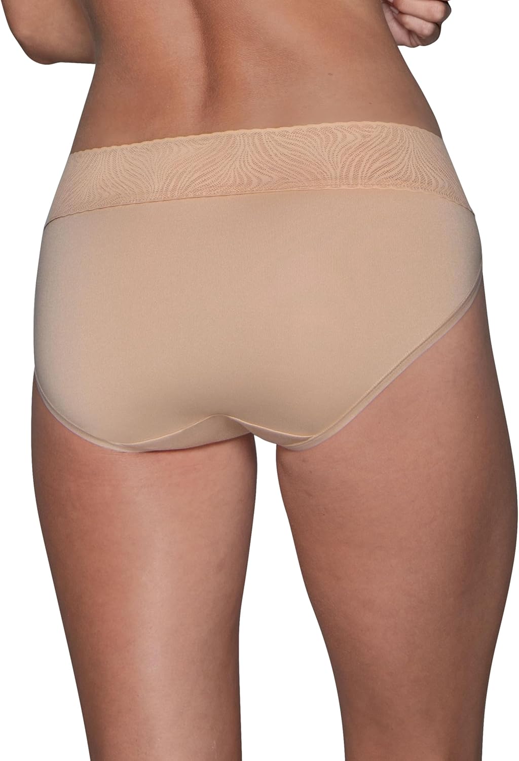Vanity Fair womens Effortless Panties for Everyday Wear, Buttery Soft Fabric & Lace - Image 3