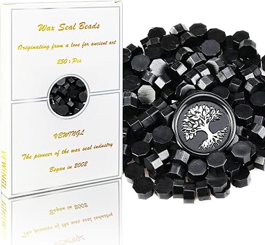 VEWINGL 250 Pcs Wax Seal Beads for Wax Seal Stamps