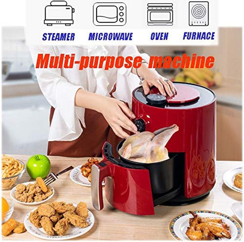 The Air Fryer With Adjustable Temperature Tower Has a Fast Circulation System, Oil-free and Low-fat Cooking