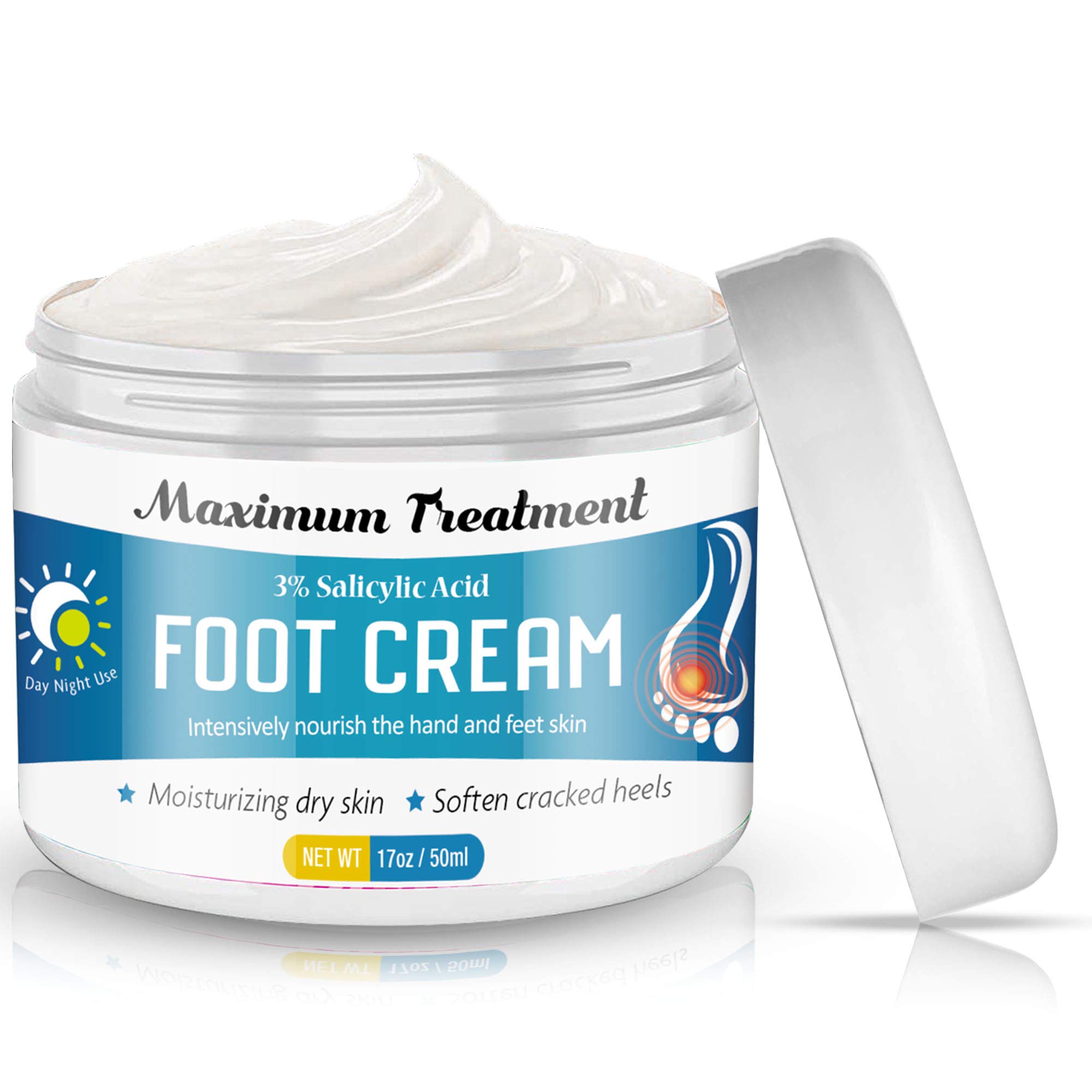 Buy Foot Cream, Foot Healing Cream, Natural Moisturizes Nourishes Softens Dry, Rough, Cracked