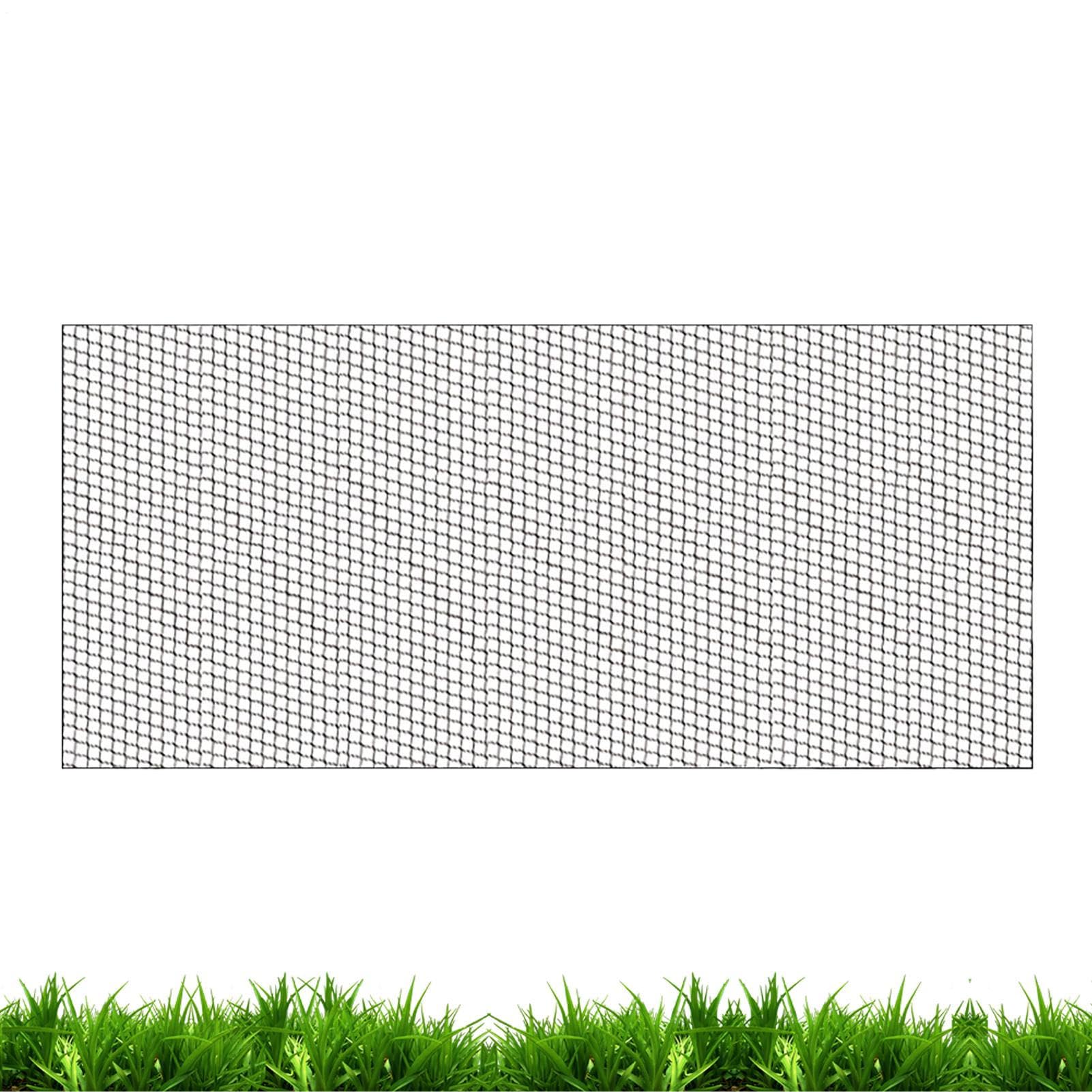 Soccer Barrier Net 6.4/8.8m Heavy-Duty Sports Backstop Full Size Fiber Outdoor Sport Equipment Heavy Duty Training Soccer Replacement Goal Nets