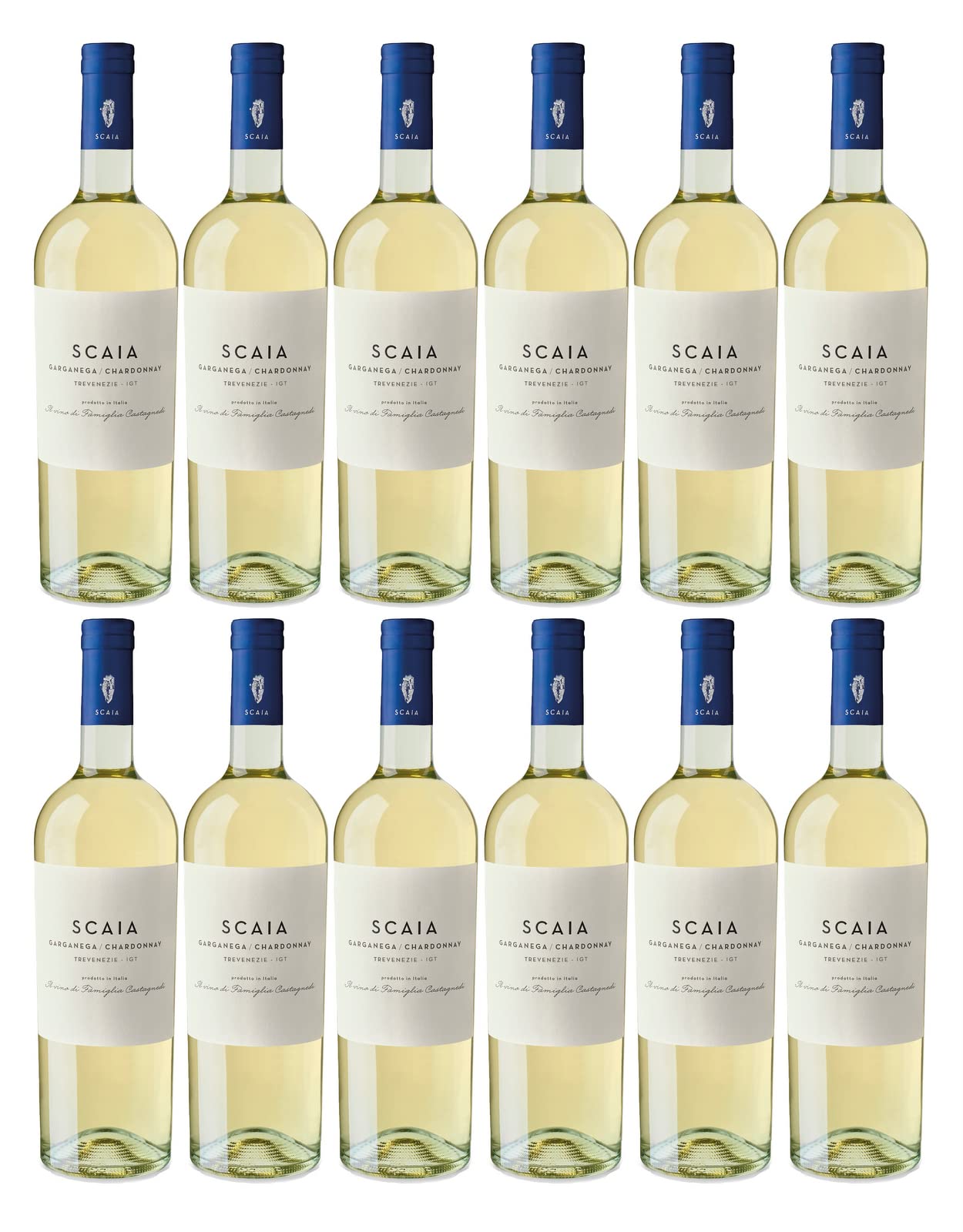 SCAIA Bianca Garganega - Chardonnay, Veneto IGT, Tenuta S. Antonio, Jahrgang 2022 (12 x 0,75 l)