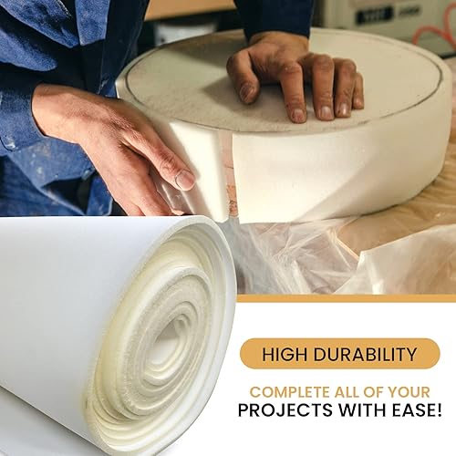 Miniatura 5 de AK TRADING CO. Acolchado de espuma de 58 pulgadas de ancho x 1 pulgada de grosor - 5 yardas