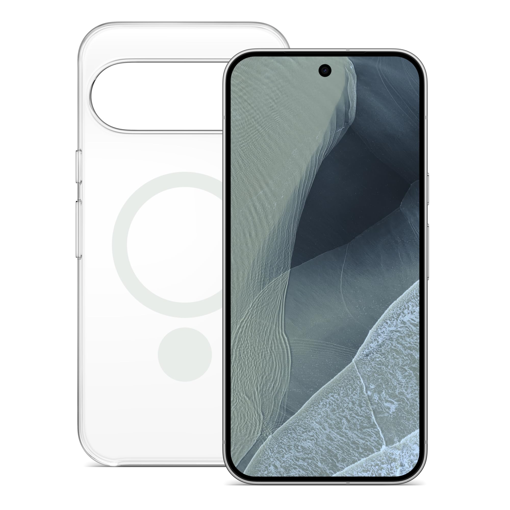 Google Pixel 11 Pro XL - Grigio nebbia, 512GB + Cover Pixelsnap Trasparente