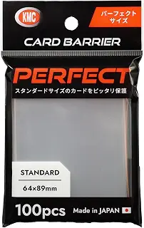 KMC カードバリアー パーフェクトサイズ 100枚入り