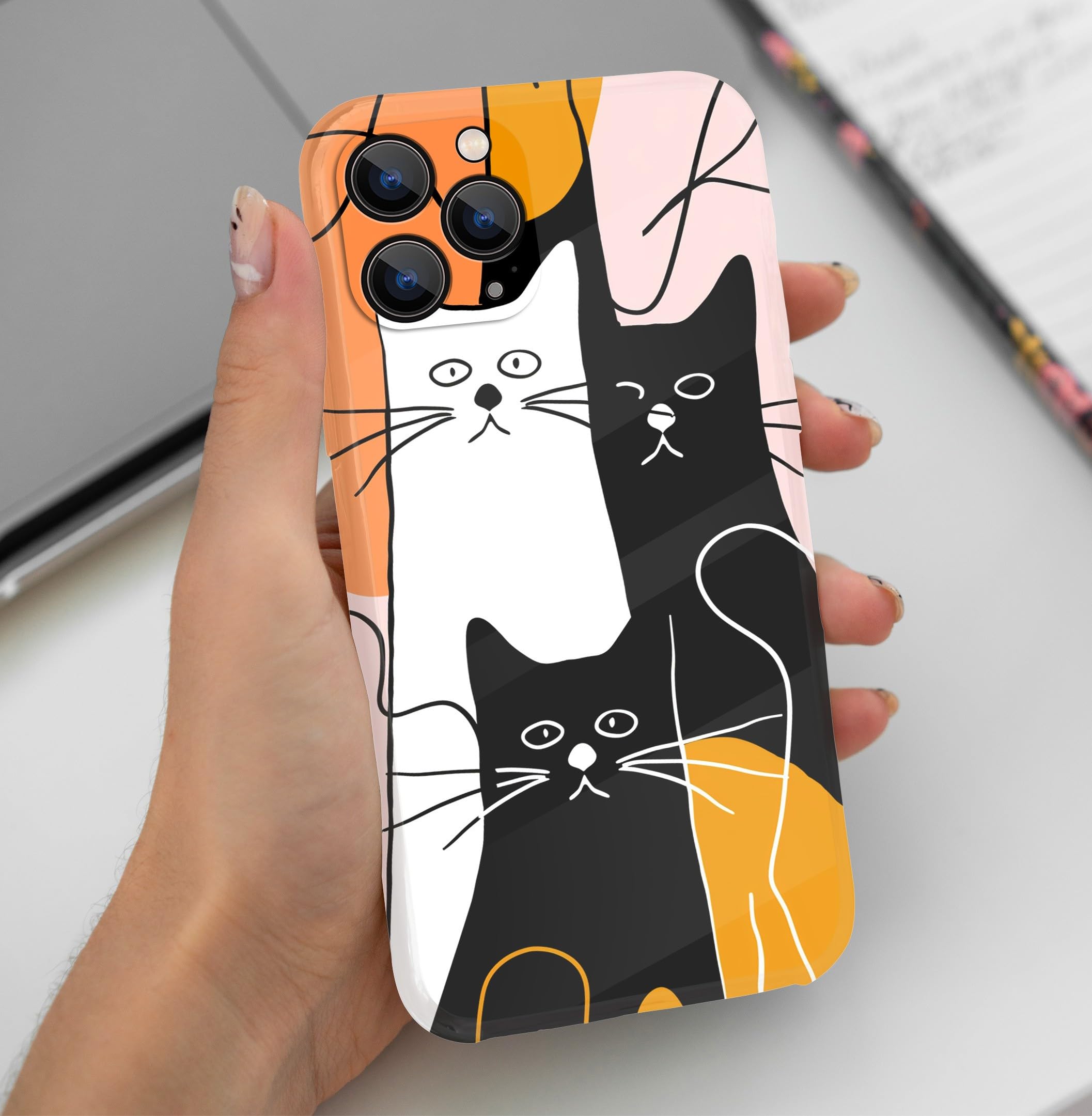 Compatible with iPhone 16 Pro Max Case Ultra-Slim Protective Case - Shockproof for Phone Case with Soft TPU