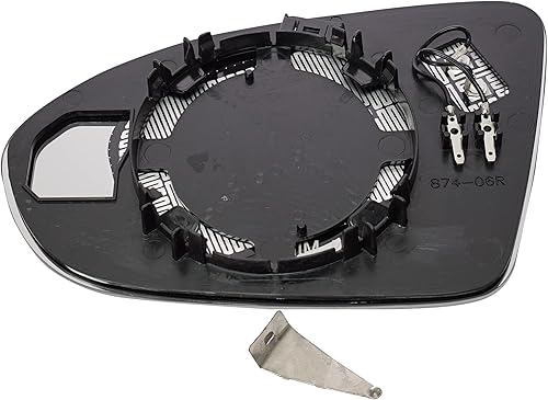 Miniatura 5 de Garage-Pro Cristal de espejo lateral del pasajero compatible con Chevrolet Cruze 2016-2019, con placa trasera