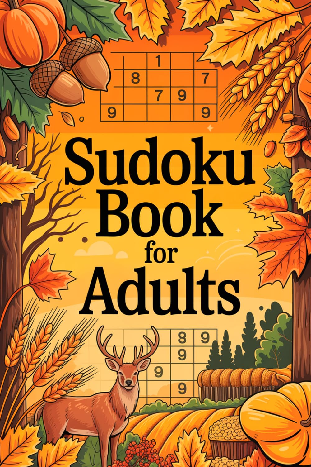 Sudoku Book for Adults: Unwind-Ready Math Puzzle Workbook for Grown-Ups