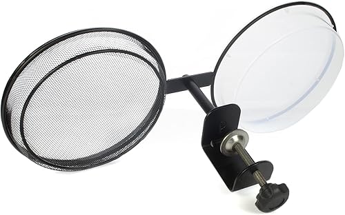 Miniatura 4 de Comedero para pájaros, conjunto combinado de baño, montaje en riel de cubierta completo con doble función de semilla ScoopFeed bolsa clip negro BF