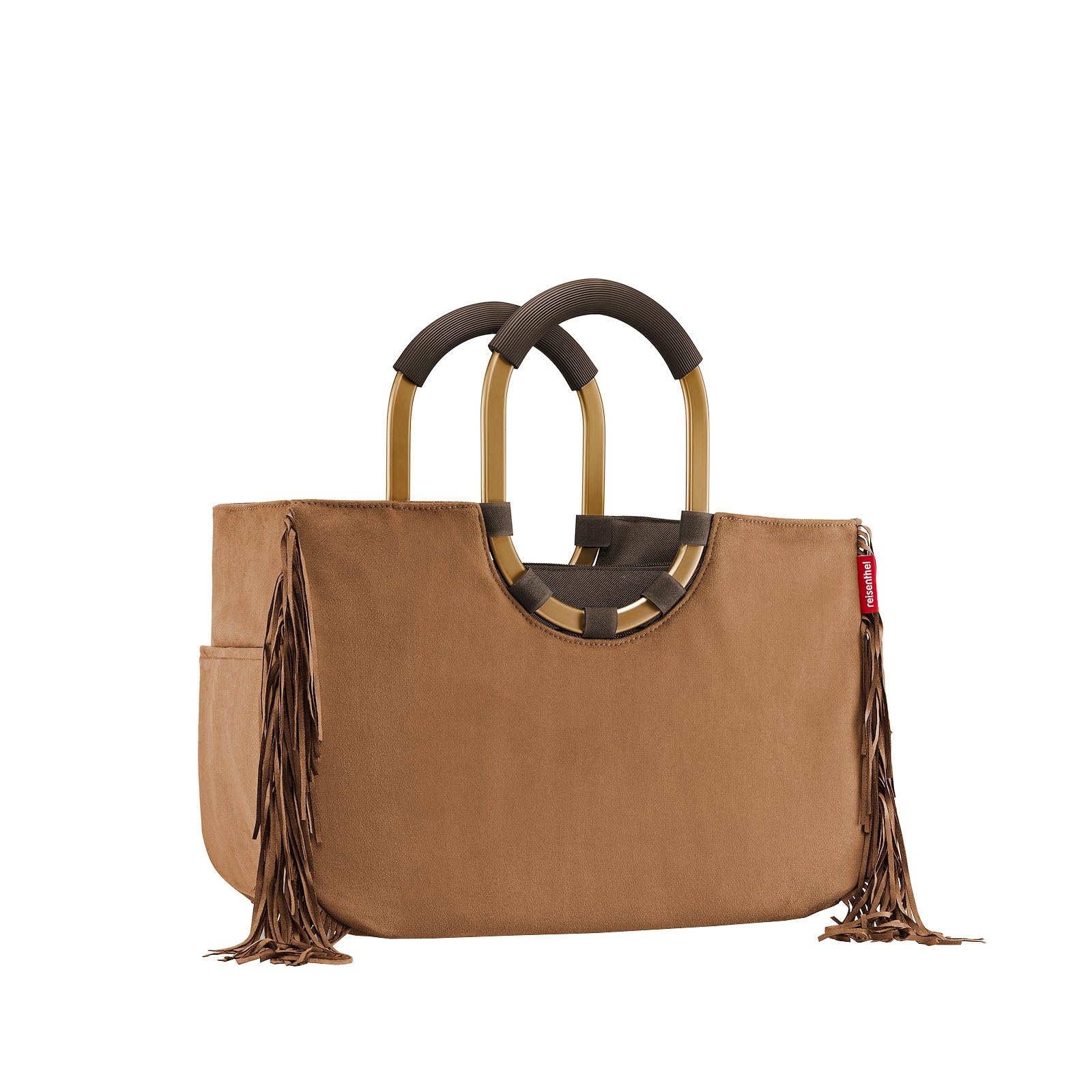 reisenthel Loopshopper M - Sturdy Bag with Practical Compartments in Recycled PET Bottles, Elegant Shopping - Many Features Included, Western, M, Casual and Stylish