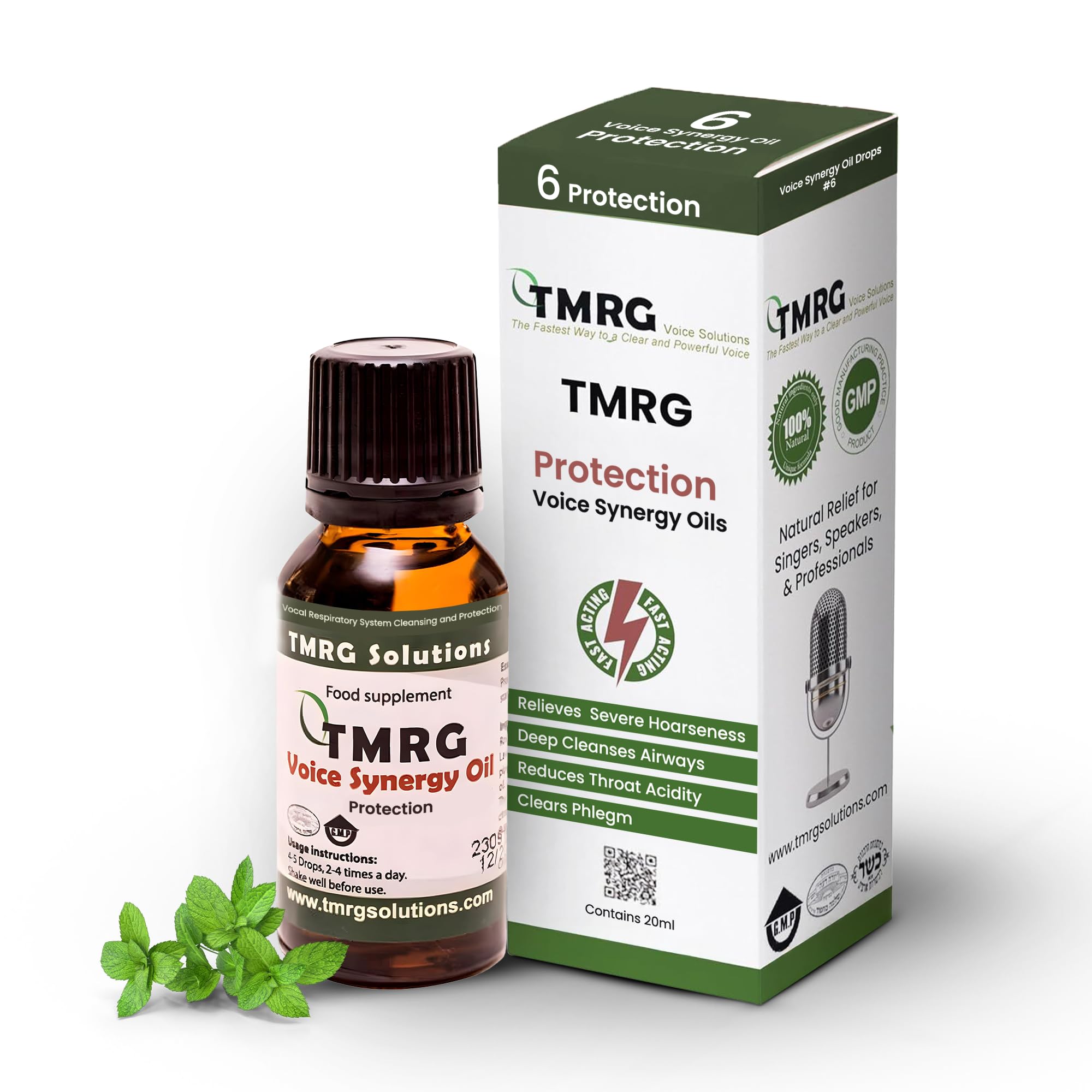 Amazon.com: TMRG Voice Synergy Oil Triple Action Professional