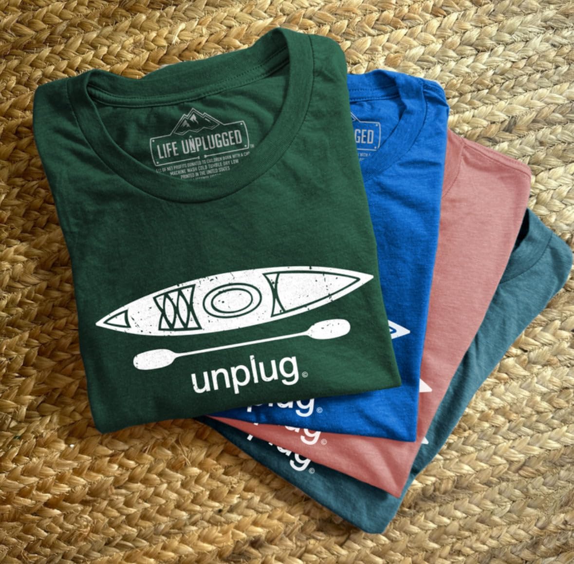 Kayak Unplug Premium Triblend T-Shirt Men and Womens Quality Men’s Unisex Shirts