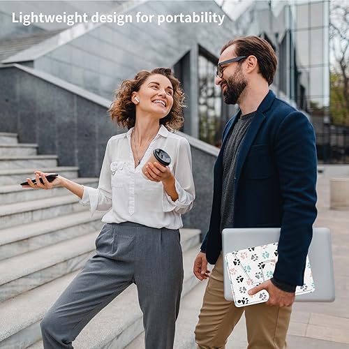 Miniatura 7 de Rossy Funda para tablet Kindle Fire HD 8 y Fire HD 8 Plus (1210 generación 20222020) + protector de pantalla giratorio de 360 grados, funda de piel