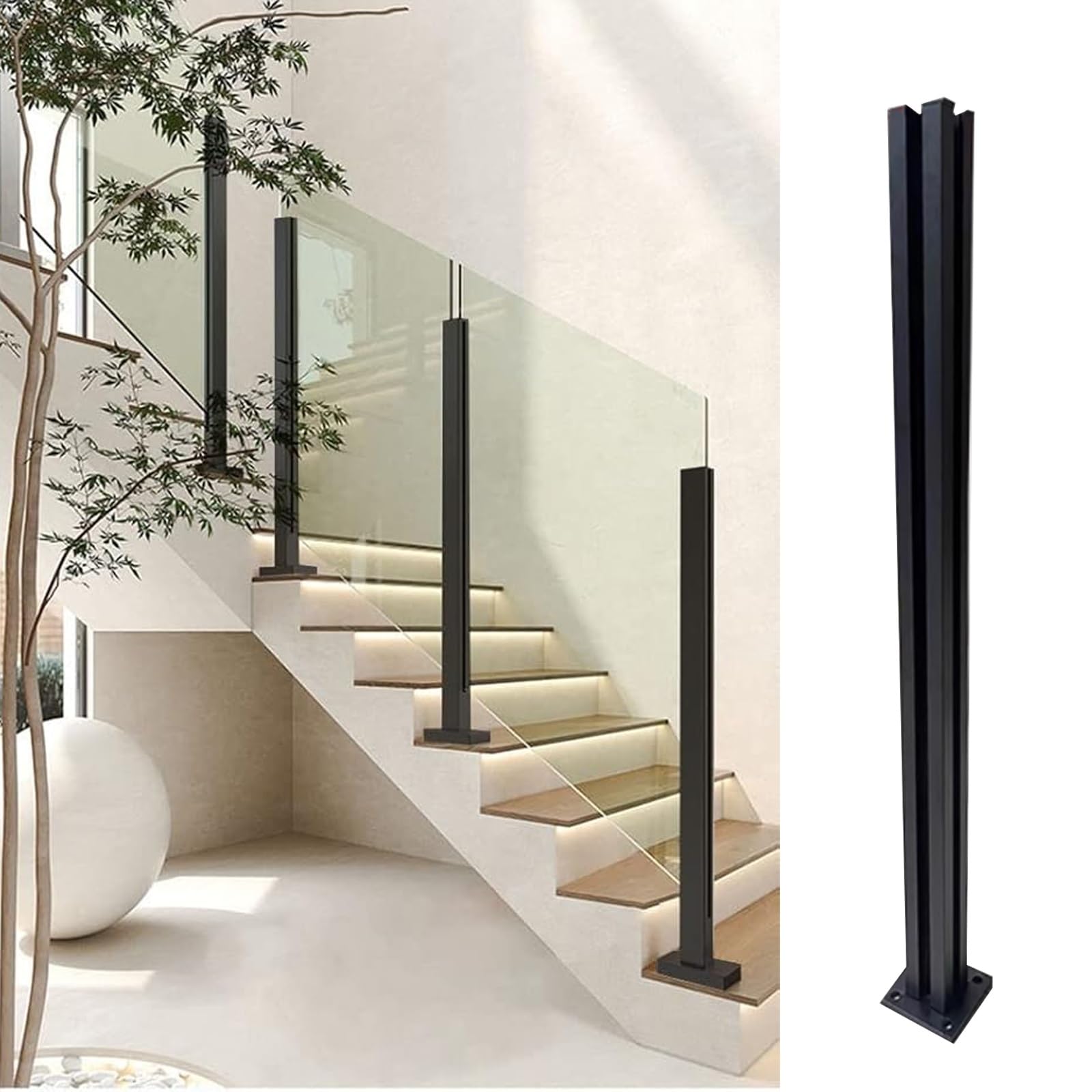 Poteaux de balustrade pour sublimer votre terrasse moderne et balcon
