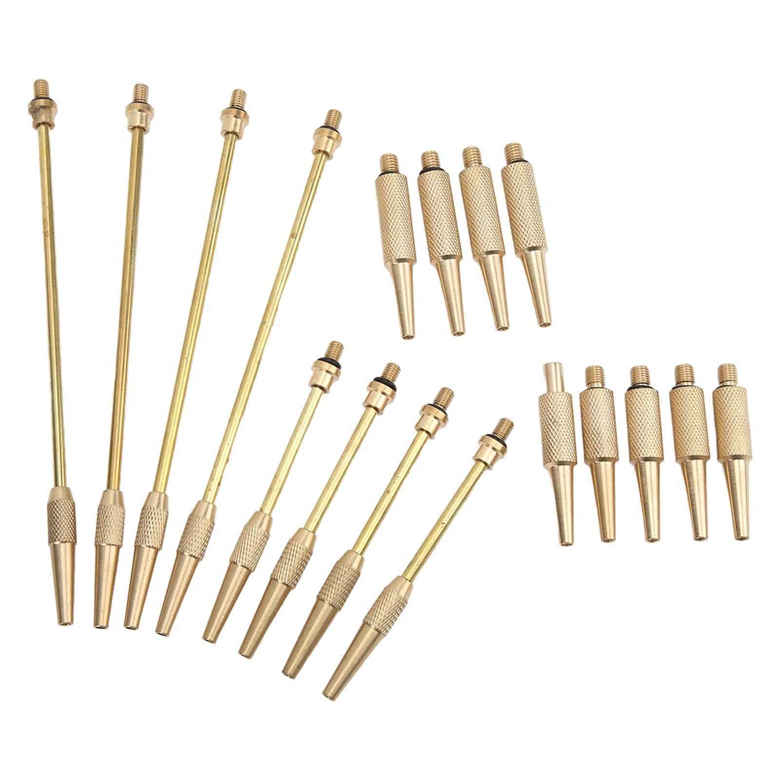 Herramienta de Sincronización de Carburador de Motocicleta Kit de Herramientas de Calibre Sincronizador de Carburador de Vacío con 4 Mangueras de Goma para Motocicleta de 4