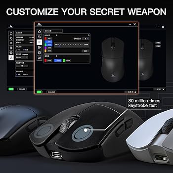 Amazon.com: Darmoshark M3 Wireless Gaming Mouse,Tri-Mode 2.4