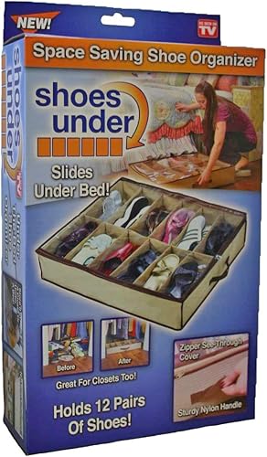 Organizador de zapatos Telebrands que ahorra espacio