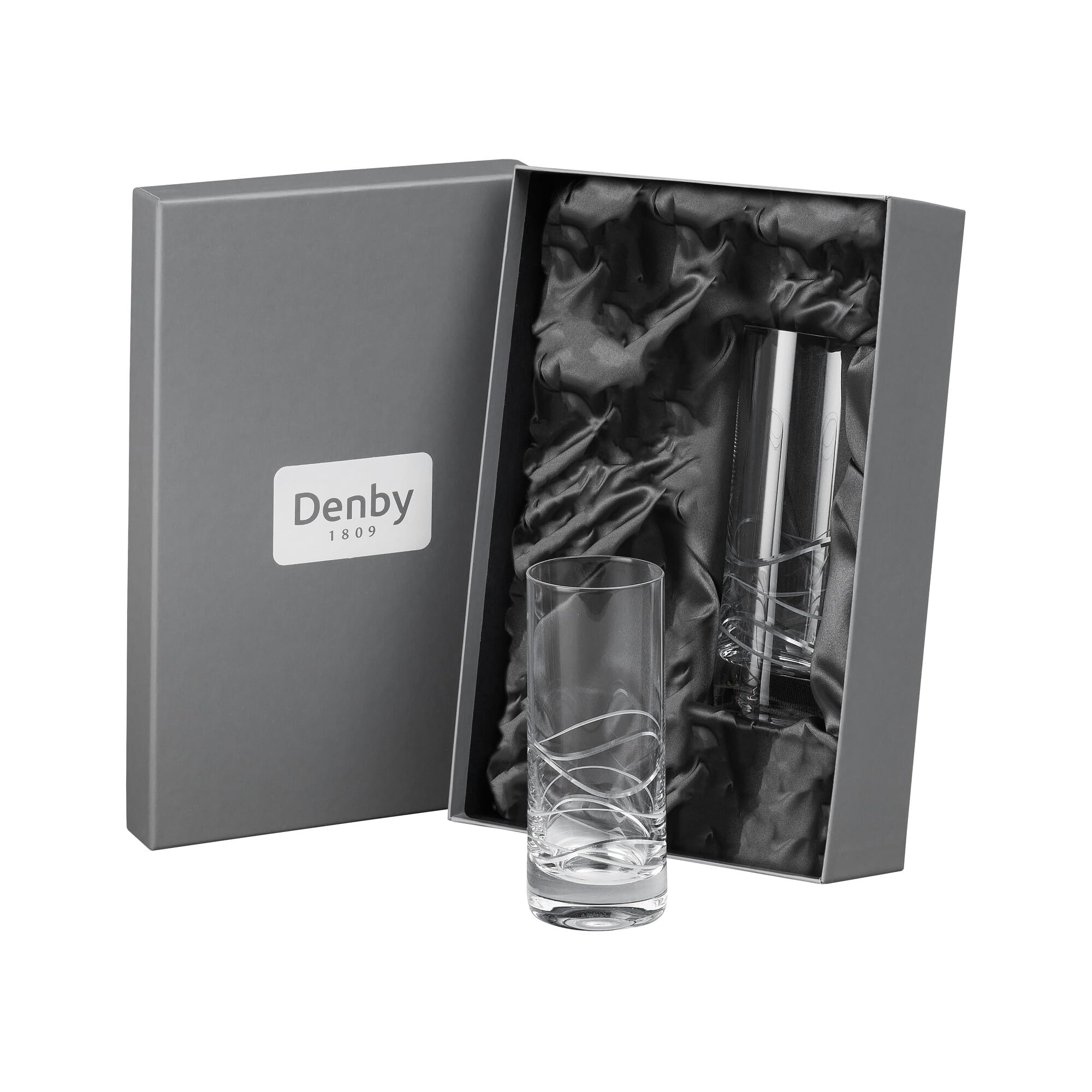 Juego de vasos grandes Denby Aurora con caja de regalo para sorprender en aniversarios 1