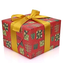 Baocuan 1-1/2 inch Golden Satin Ribbon 50 Yards Solid Fabric Ribbons Roll for Wedding Invitations, Bridal Bouquets, Sewing, Party Decorations, Gift Wrapping and More