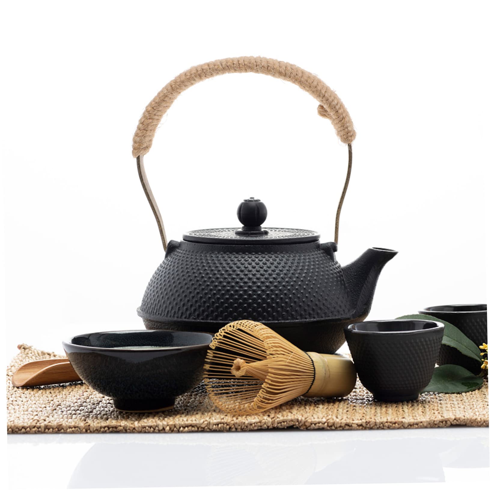 MY MIRONEY Teapot Handle Replacement - 4.72" Stainless Steel Handle With Hemp Rope, Anti-Scald Tea Pot Handle - View #2