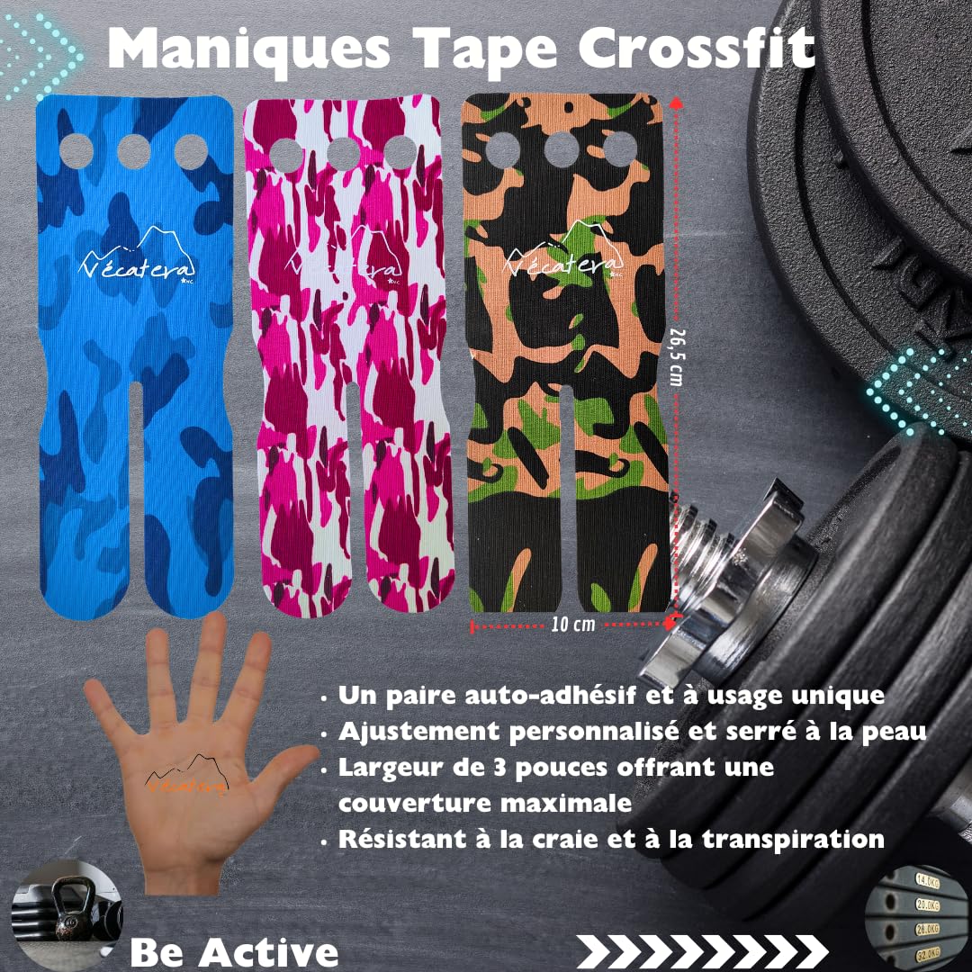 Vécatera Manique Crossfit Tape Strap Crossfit à Usage Unique Protection Totale! manique Gym WOD et Plus! FBB haltérophilie Calisthenics Manique Gymnastique Fille Strap Sport Grips Crossfit (Rose Vécatera Manique Crossfit Tape Strap Crossfit à Usage Unique Protection Totale! manique Gym WOD et Plus! FBB haltérophilie Calisthenics Manique Gymnastique Fille Strap Sport Grips Crossfit (Rose