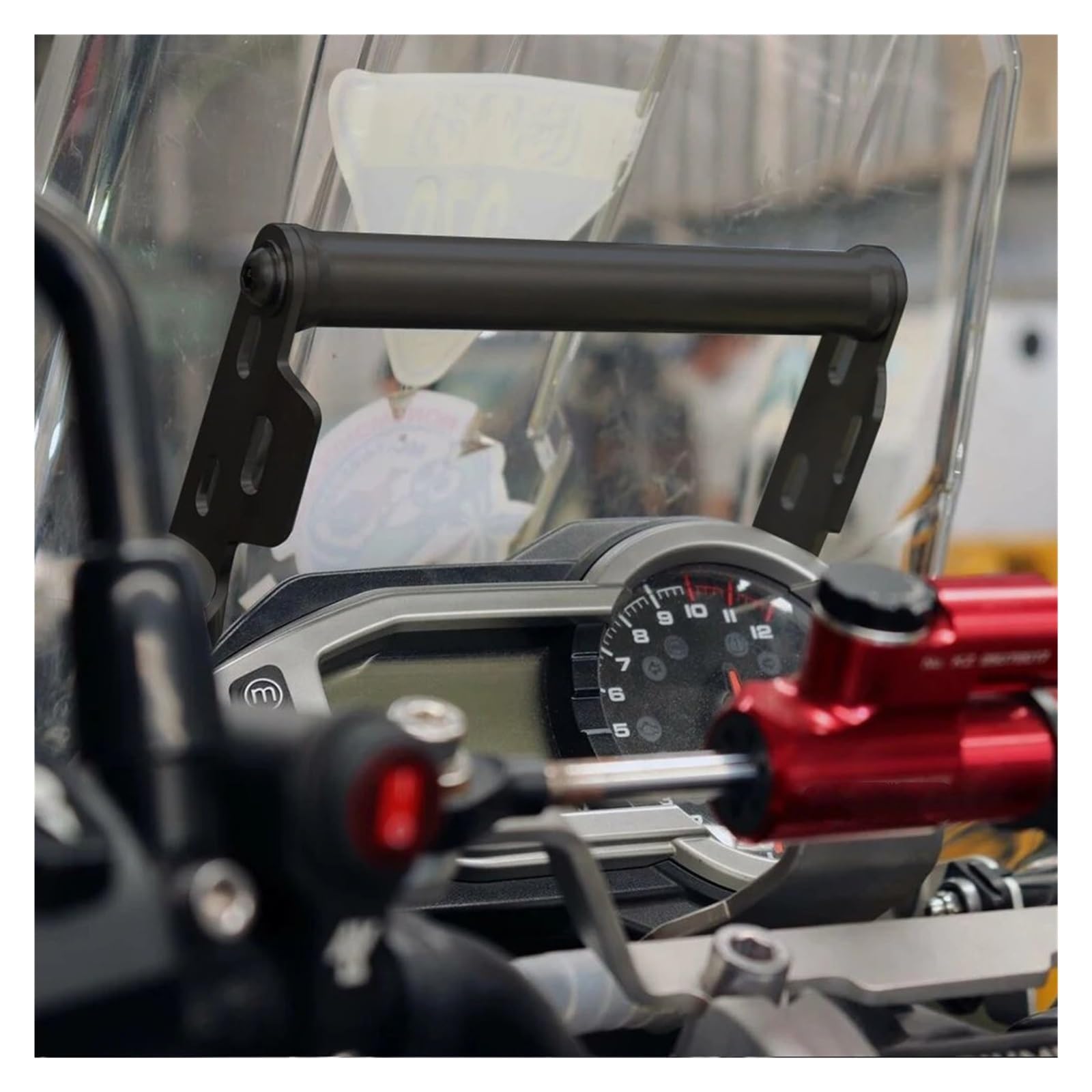 Supporto Telefono Bicicletta Per Tiger 800 Per XCX Per XRX 2015 2016 2017 Moto Telefono Navigazione Piastra Staffa Supporto Adattatore Kit Supporto Accessorio GPS Porta Telefono Moto(1)
