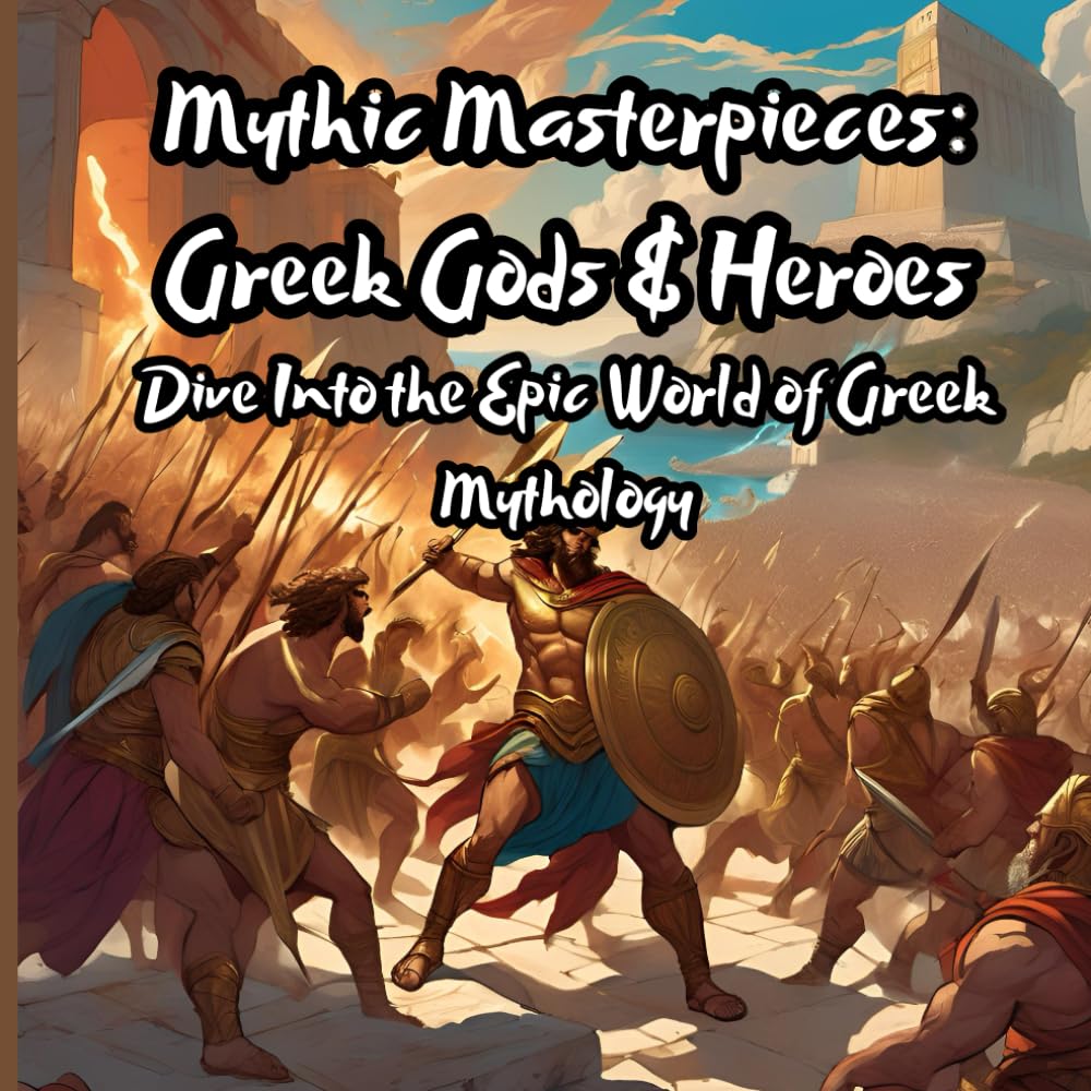 Mythic Masterpieces: Greek Gods & Heroes: Dive Into the Epic World of Greek Mythology