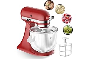 Ice Cream Maker Attachment for All KitchenAid Stand Mixers