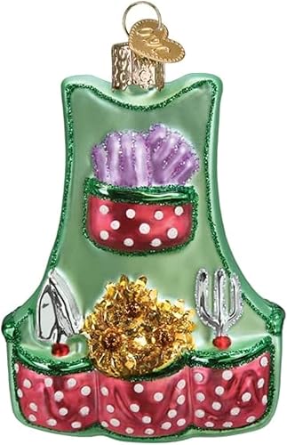 Vista 33 de Old World Christmas Adorno de cristal soplado She Shed para árbol de Navidad