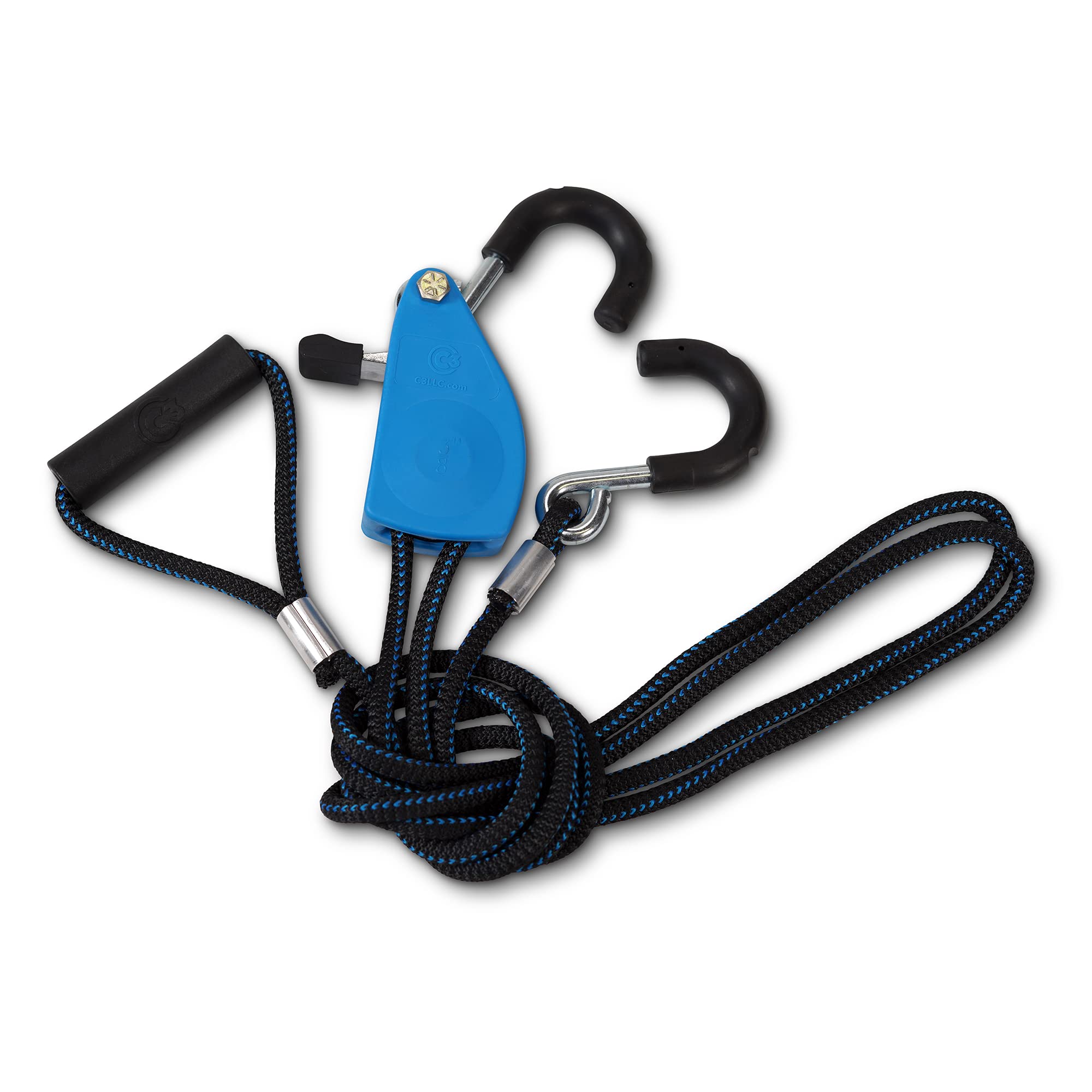 C3 ST Device for Complete CART Control - Make Shopping cart Retrieval Easier, Safer, Faster. Reduce wear on Wheels. Improve Productivity. Assembled in The USA. (Blue)
