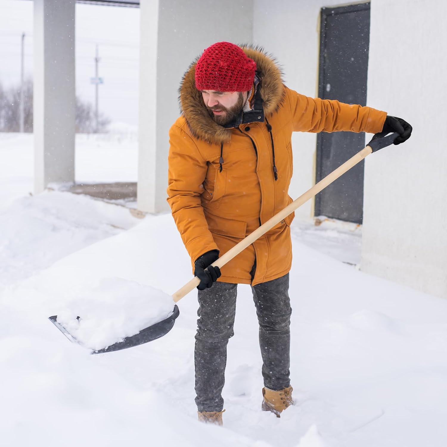 KAYGO Winter Waterproof Work Gloves for Men and Women, Thermal Insulated Freezer Rubber Coated Gloves,Super Grip,L, KG160 - Image 7