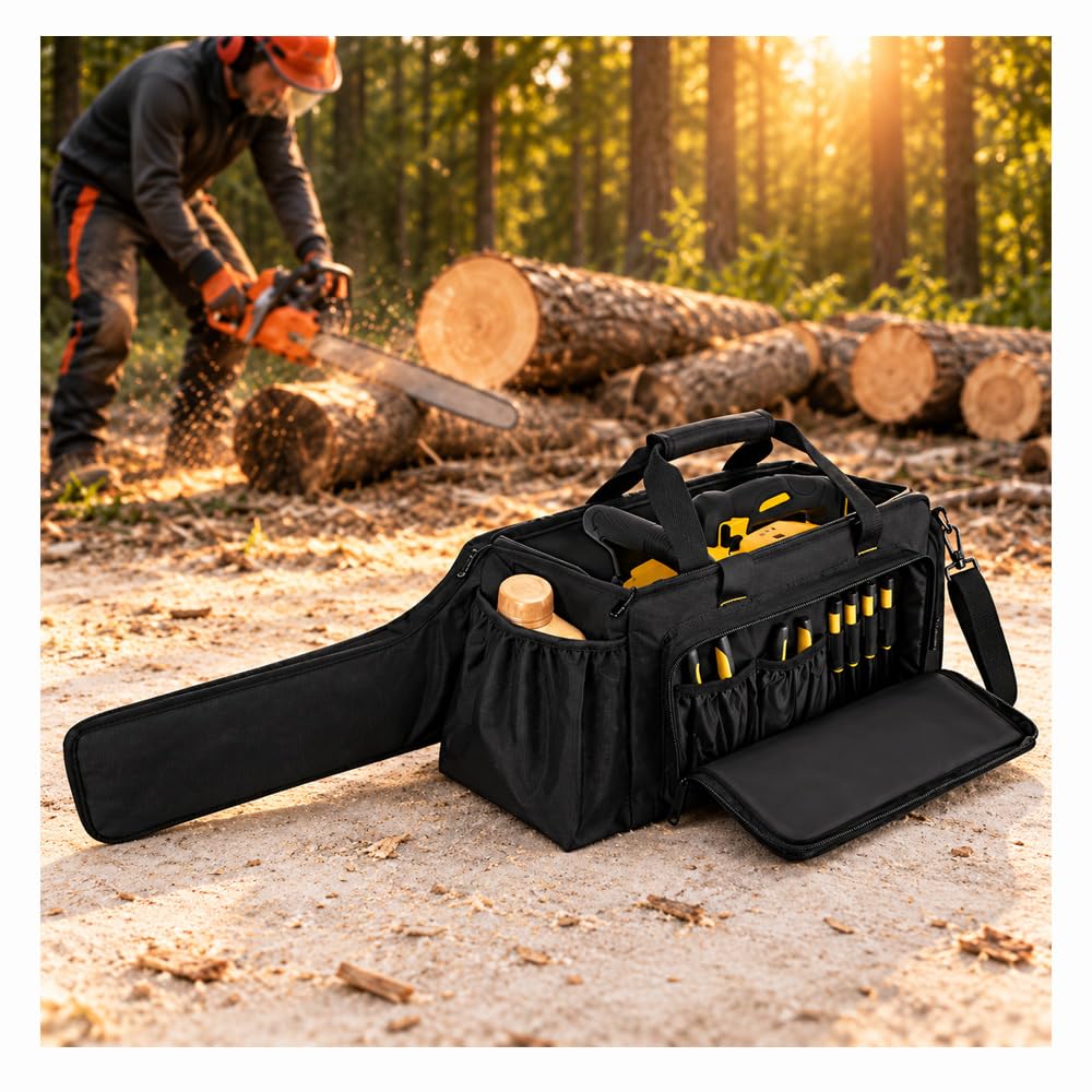 Bolsa para Motosierra para Milwaukee M18 FCHS,Material de Tela Oxford