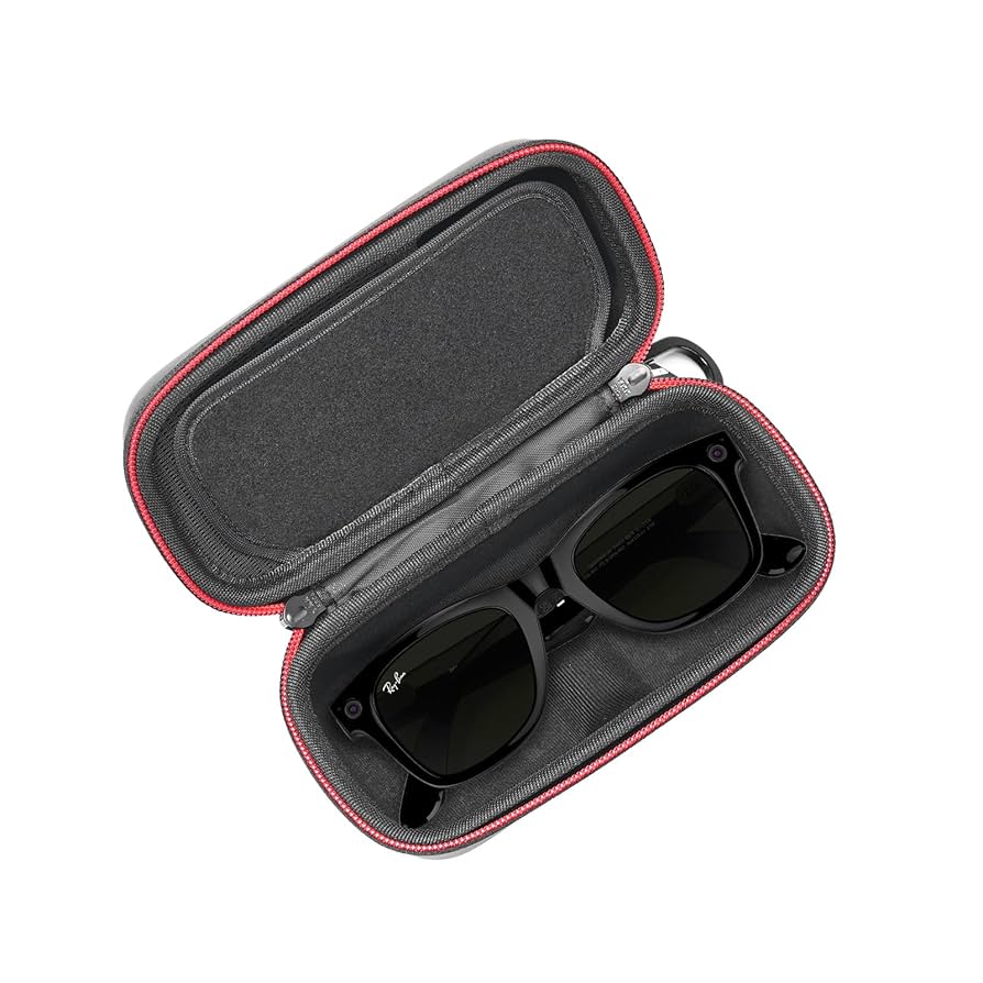 小物 RAY-BAN |  WAYFARER CASE ONLY Amazon.com: RLSOCO Travel Case for Ray-Ban Meta Wayfarer
