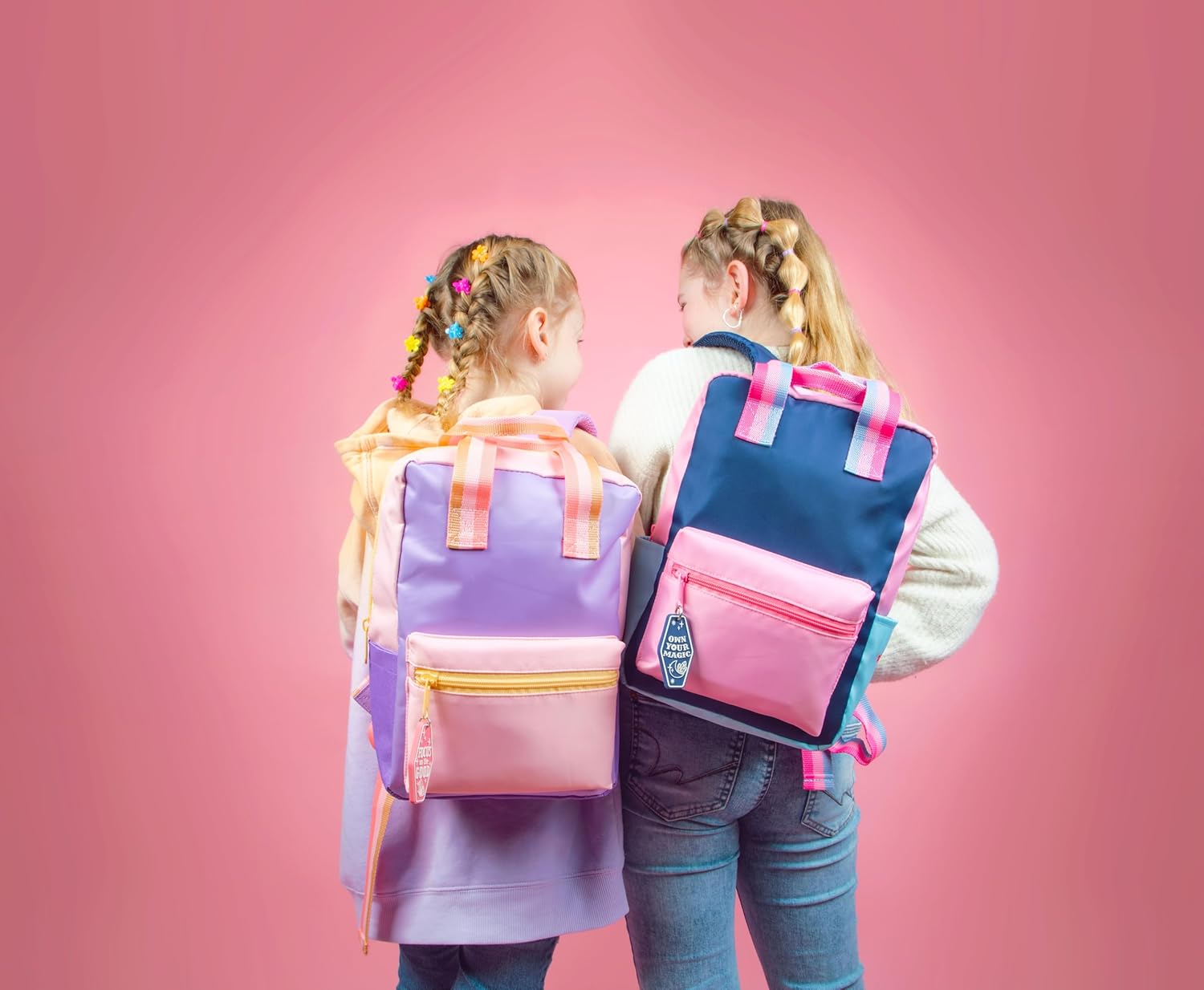 Fashion Angels Style.Lab Backpack for Kids, Mini Travel Bookbag with Cute & Stylish Retro Design, Ideal for Girls & Boys in School Lilac image 4 of 9 B0D8CR6JVL