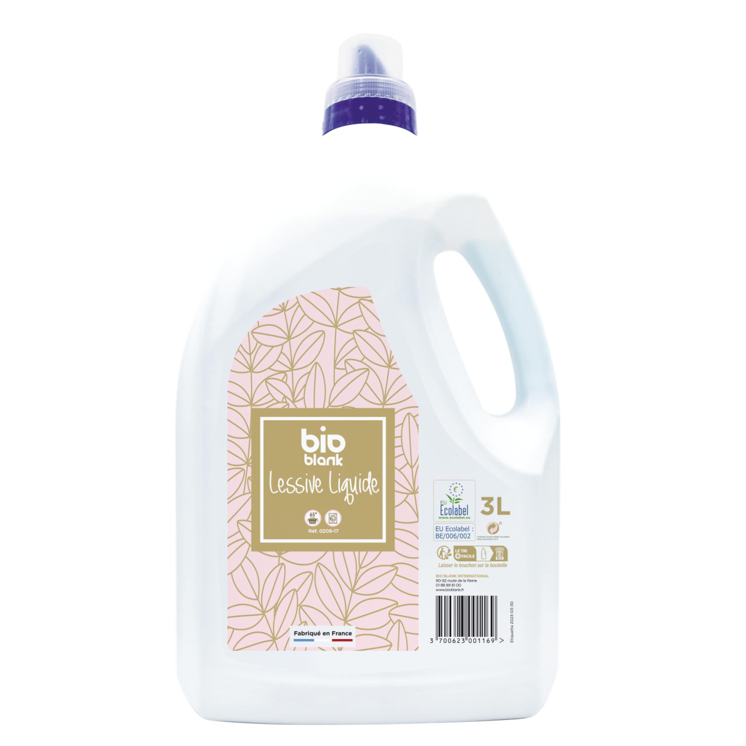 Lessive Liquide Ultra Concentrée 65 Lavages 3L