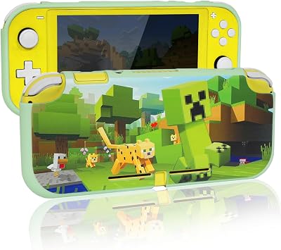TIKOdirect Protective Case for Switch Lite, Soft Cover Shock Absorption Anti-Scratch Shell with Cute Pattern, Green