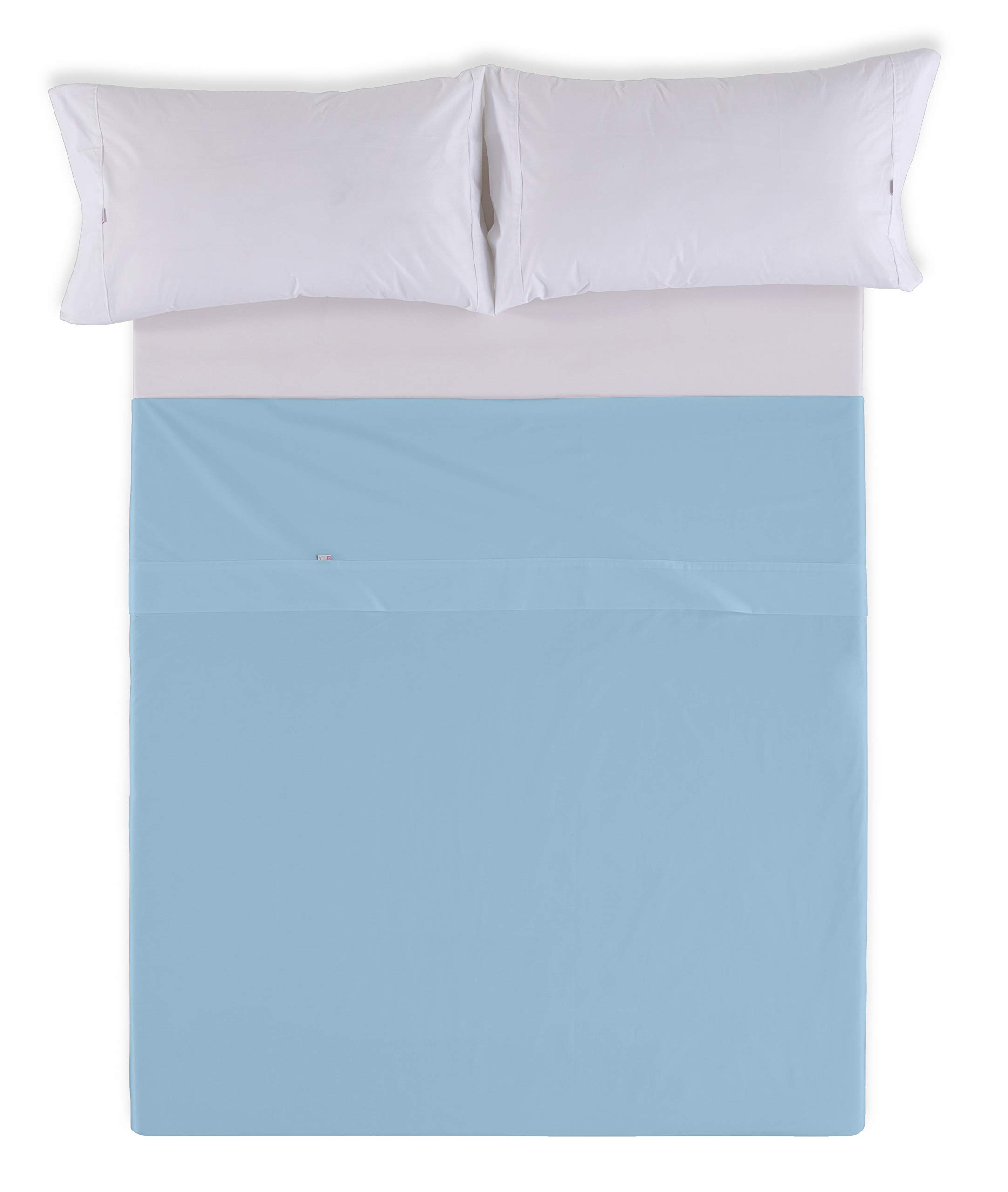 Parure lit 105 cm coton organique blanc 200 fils de qualité supérieure