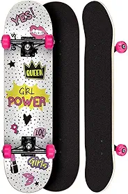 Skate Montado Profissional Cisco Feminino Collage 8'