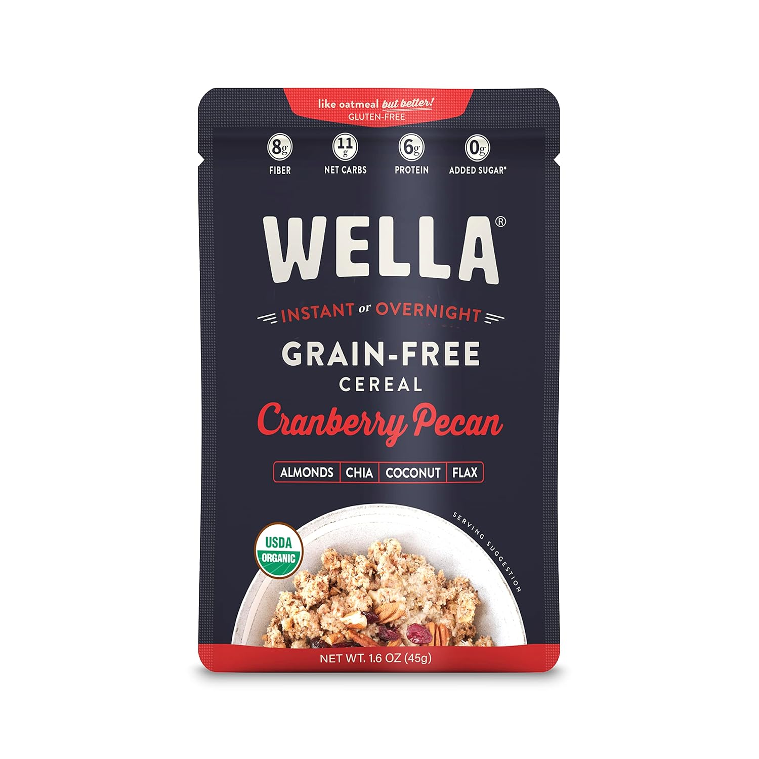 Wella Grain Free Cereal Oatmeal Alternative Organic