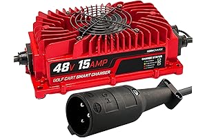 FORM Battery Charger for 48-Volt Club Car Precedent & DS Golf Carts