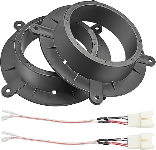 Adaptador de espaciador de altavoz de repuesto 82-7501 con arnés de cableado de altavoz para Mazda 3 6 CX-5 CX-9 2013-2020 6-6.75 pulgadas Instalar