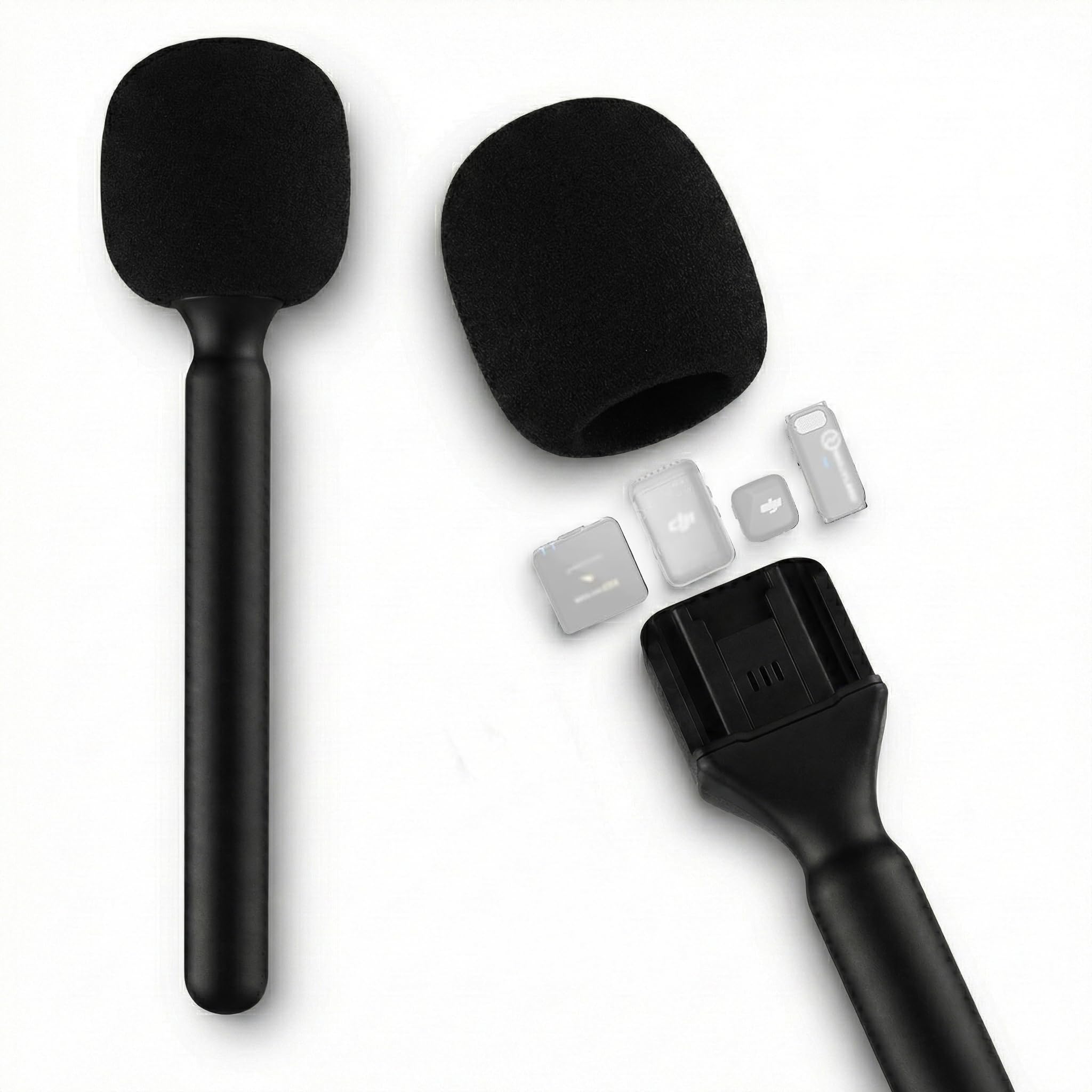 Amazon.com: Wireless Microphone Handheld Adapter Stick - Interview