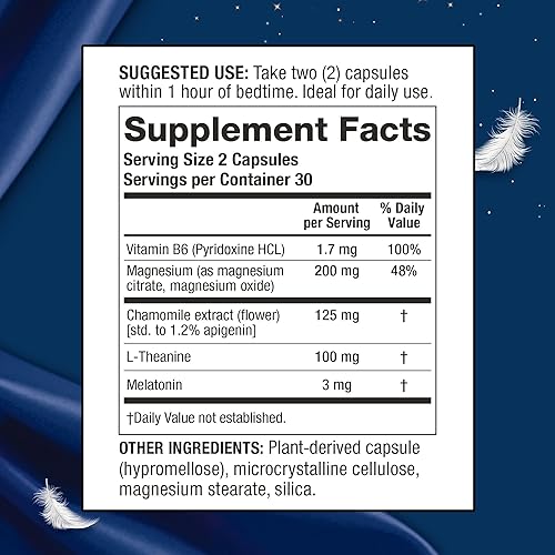 Miniatura 9 de OmegaXL Suplemento para aliviar las articulaciones, apoyo muscular natural, 60 cápsulas blandas (paquete de 2) y melatonina de liberación inmediata